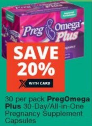 Pregomega Plus 30 Day Pack 